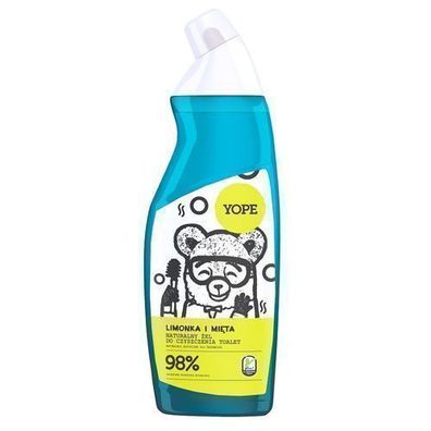 Yope WC-Reiniger Gel Limette Minze 750 ml