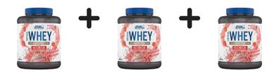 3 x Applied Nutrition Critical Whey (2000g) Strawberry Milkshake