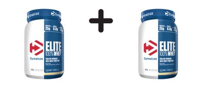 2 x Dymatize Elite Whey (942g) Gourmet Vanilla