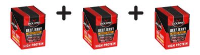 3 x Jack Links Beef Jerky (12x25g) Sweet and Hot