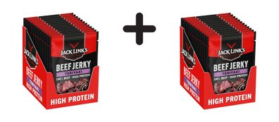 2 x Jack Links Beef Jerky (12x25g) Teriyaki