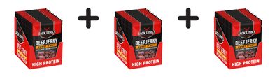 3 x Jack Links Beef Jerky (12x60g) Sweet and Hot