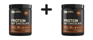 2 x Optimum Nutrition Protein Hot Chocolate (350g) Chocolate