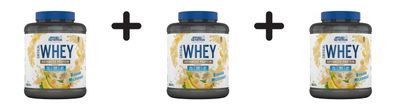 3 x Applied Nutrition Critical Whey (2000g) Banana Milkshake