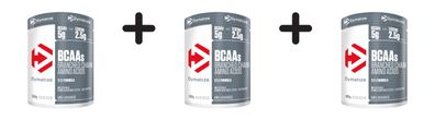 3 x Dymatize BCAA 2:1:1 Powder (300g)