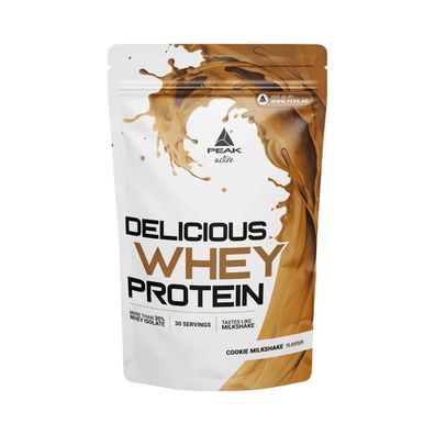 Peak Delicious Whey Protein (900g) Cookie Milkshake