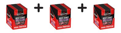 3 x Jack Links Beef Jerky (12x25g) Teriyaki