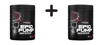 2 x Peak Epic Pump (500g) Red Apple