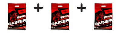 3 x Peak Epic Weight Gainer (4500g) Strawberry