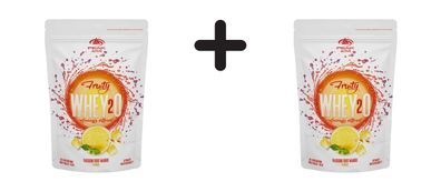 2 x Peak Fruity wHey2O (750g) Passionfruit Mango