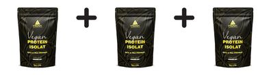 3 x Peak Vegan Protein Isolate (750g) Cinnamon Roll