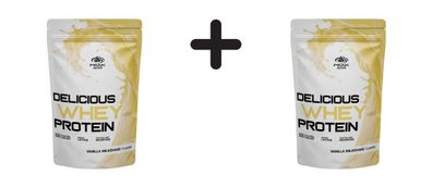 2 x Peak Delicious Whey Protein (450g) Vanilla Milkshake