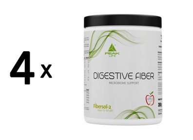 4 x Peak Digestive Fiber (390g) Apple