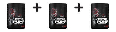 3 x Peak Epic Pump (500g) Blood Orange