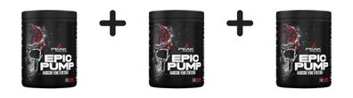 3 x Peak Epic Pump (500g) Red Apple