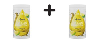 2 x Peak Fruity Vegan Protein (400g) Lemon Lime