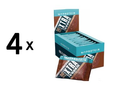 4 x Myprotein Max Protein Cookie (12x75g) Double Chocolate Chip