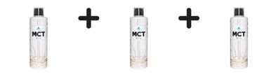 3 x Peak MCT Oil (500ml)