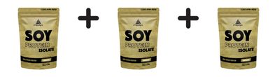 3 x Peak Soy Protein Isolate (750g) Chocolate