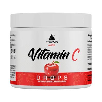 Peak Vitamin C Drops (120 Tabs) Cherry