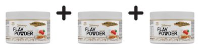 3 x Peak Yummy Flav Powder (250g) Apple Strudel