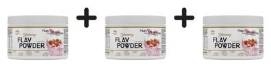 3 x Peak Yummy Flav Powder (250g) Fairy Strawberry