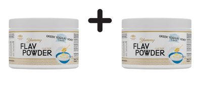 2 x Peak Yummy Flav Powder (250g) Greek Yoghurt Honey