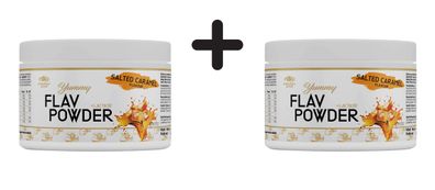 2 x Peak Yummy Flav Powder (250g) Salted Caramel