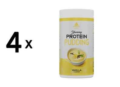 4 x Peak Yummy Protein Pudding (450g) Vanilla