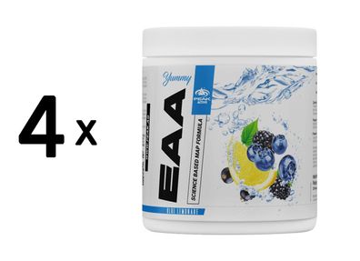 4 x Peak Yummy EAA (400g) Blue Lemonade