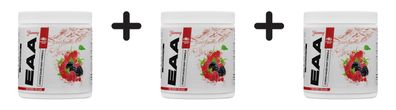 3 x Peak Yummy EAA (400g) Red Berry Splash