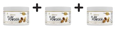 3 x Peak Yummy Flav Powder (250g) Cookie Dough