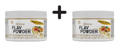 2 x Peak Yummy Flav Powder (250g) Peach Apricot