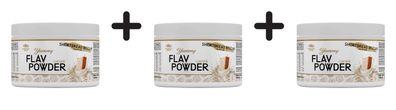 3 x Peak Yummy Flav Powder (250g) Shortbread Biscuit