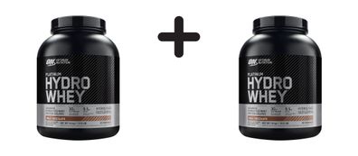 2 x Optimum Nutrition Platinum Hydro Whey (1590g) Milk Chocolate