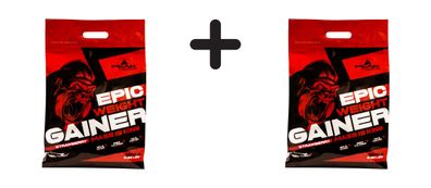 2 x Peak Epic Weight Gainer (4500g) Strawberry