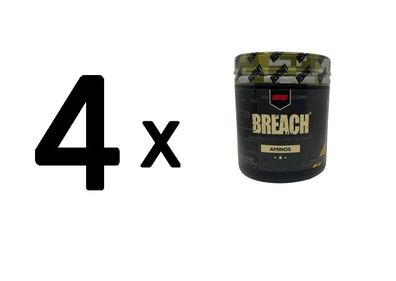 4 x Redcon1 Breach - Aminos, Tiger's Blood - 300g