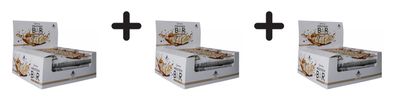 3 x Peak Yummy Protein Bar (12x45g) White Chocolate Caramel