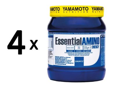 4 x Essential Amino Energy, Orange-Cherry - 220g