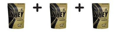 3 x Peak Whey Protein Isolate (750g) Peanut Chocolate Chip