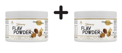 2 x Peak Yummy Flav Powder (250g) Cookie Dough