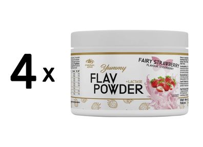 4 x Peak Yummy Flav Powder (250g) Fairy Strawberry