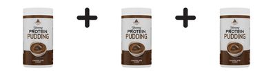 3 x Peak Yummy Protein Pudding (450g) Chocolate