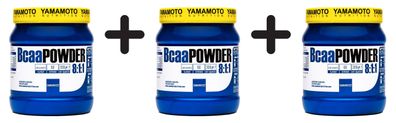 3 x BCAA Powder 8:1:1, Unflavoured - 300g