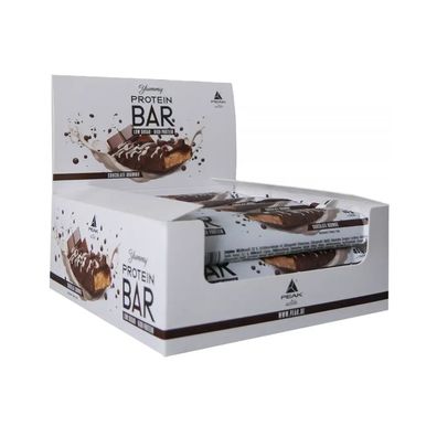 Peak Yummy Protein Bar (12x45g) Chocolate Brownie