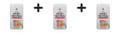 3 x Peak Delicious Whey Protein (450g) Birthday Cake