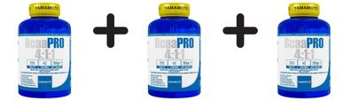 3 x BCAA Pro 4:1:1 - 200 tablets