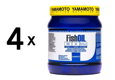 4 x Fish Oil - 200 softgels