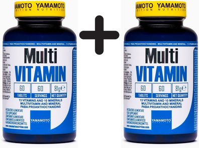 2 x Multi Vitamin - 60 tablets