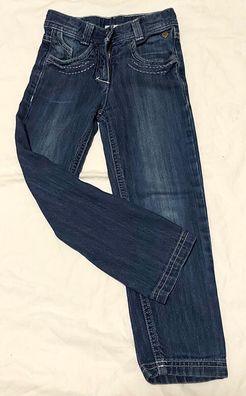 Tom Tailor Jeans Gr. 110 Hose Mädchen blau #A2#